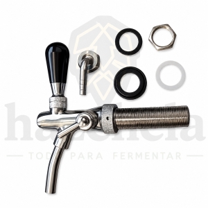 GRIFO CERVEZA CON CONTROL DE FLUJO Y SHANK