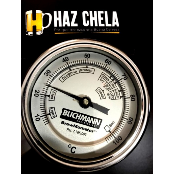 BREWMOMETER BLICHMANN 1/2 NPT - HAZ CHELA ® - MALTA, LUPULO, LEVADURA ...